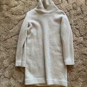 Maison martin margiela grey/beige sweater dress